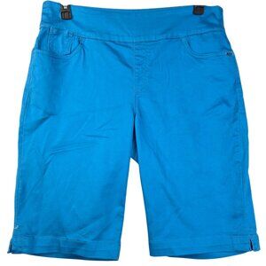 French Dressing Jeans Bermuda Shorts 18 Malibu Blue Stretch Casual Summer